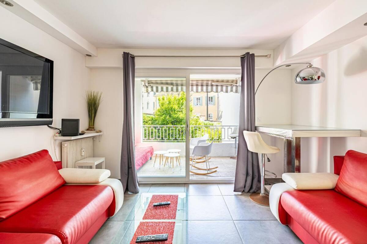 Superbe 3P 2Chambres, 2Terrasses Cannes Centre-Ville, 4 Min A Pied De La Croisette Sas-Meredith Loc Экстерьер фото